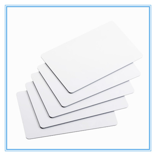 MIFARE ULTRALIGHT white PVC card with HICO 4000 OE 